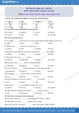 Đề thi giữa kì 2 Tiếng Anh 7 Global Success - Đề số 2